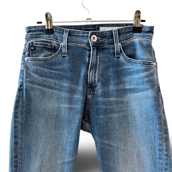Women's Anthropologie AG Stevie High-Rise Straight Ankle Jeans Size 25R (26.5L) - Picture 11 of 17